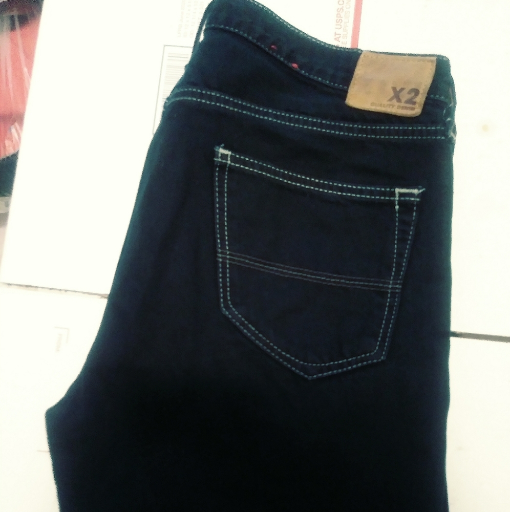 🐘X2 QUALITY DISTRESSED MEN DENIM🎄🏫 - Picture 6 of 6